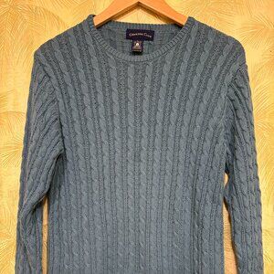 Charter Club Blue Knit Sweater Size L